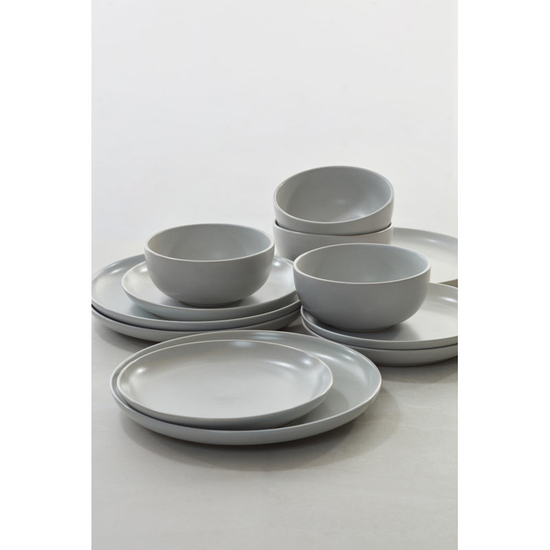 Jamie Oliver 12 Piece Stoneware Dinnerware Set & Reviews Wayfair.co.uk
